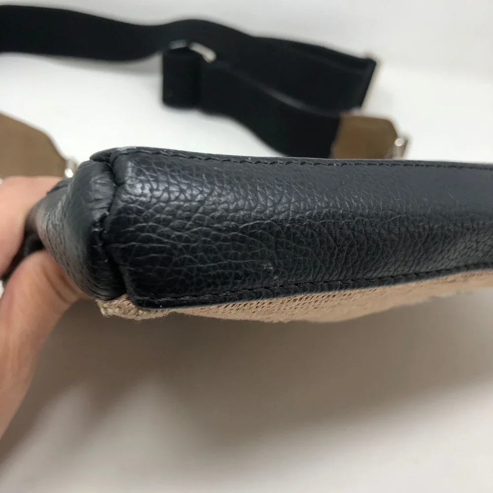 Lizzie Fortunato Jewels Safari Clutch Voodoo Purse Crossbody Black Leather Gypsy
